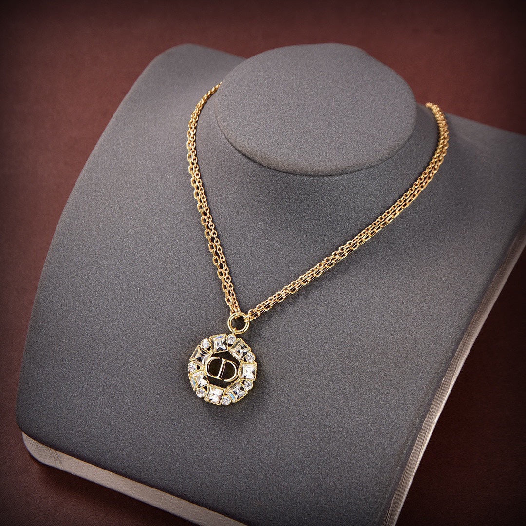 18K Petit Dior Pearls Necklace