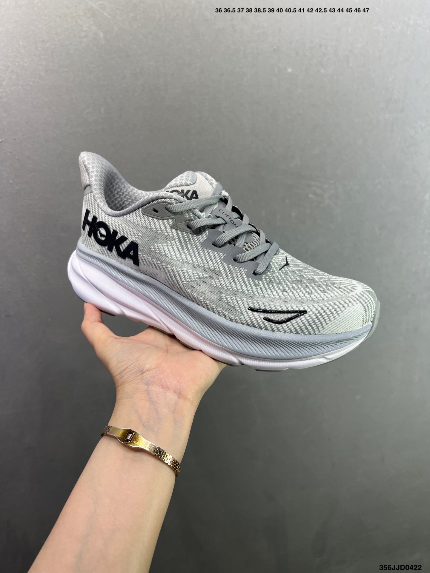 HOKA ONE ONE Clifton 9 Road Running Shoes-356JJD0422 -4