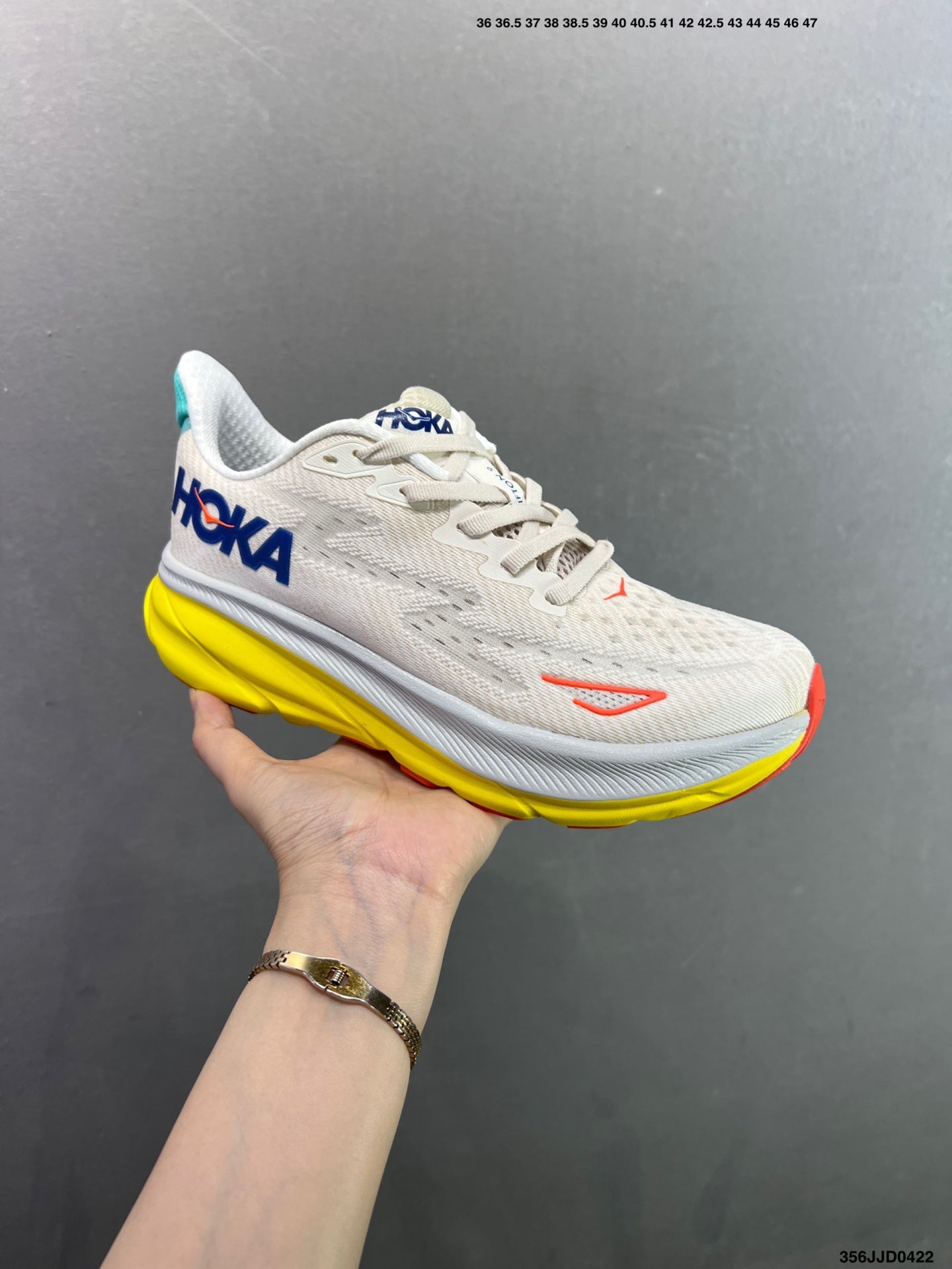 HOKA ONE ONE Clifton 9 Road Running Shoes-356JJD0422 -9
