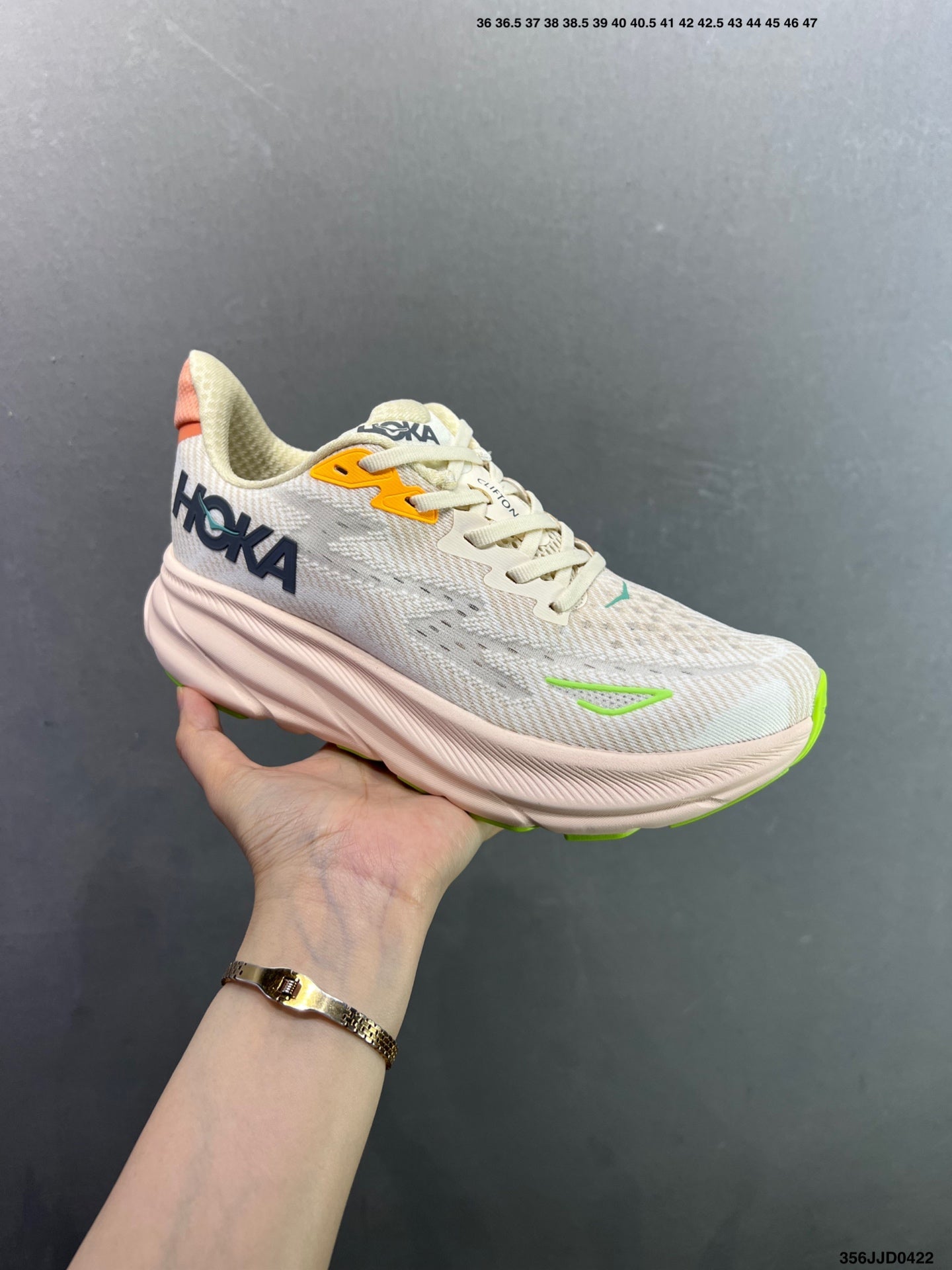 HOKA ONE ONE Clifton 9 Road Running Shoes-356JJD0422 -12