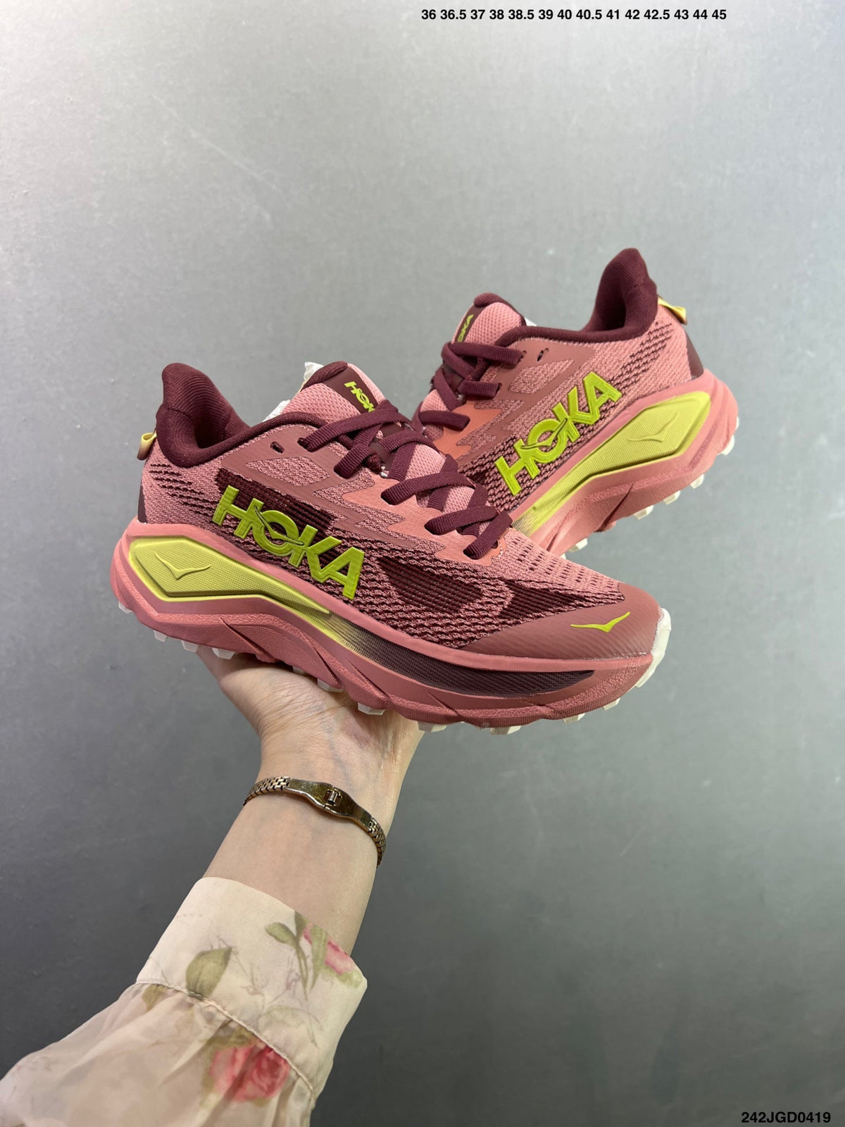 HOKA CHALLENGER 8 Lightweight Lace-Up Cushioning Non-Slip Wear-Resistant Low-Top Running Shoes--1168716/JDT-7