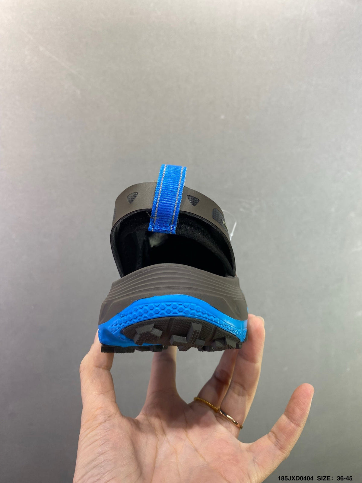 HOKA ONE ONE VIBRAM TOR TRAFA Comfortable, Non-Slip, Breathable Outdoor Trail Running Shoes--1016311
