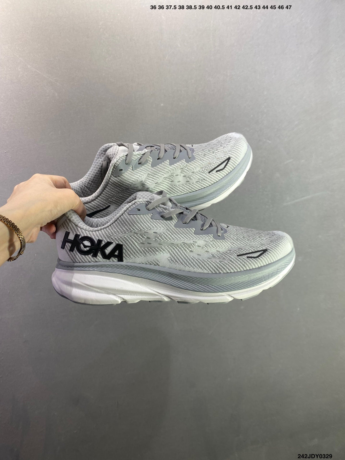 HOKA M CLIFTON 9 New Colorway Mesh Breathable Road Running Shoes--1127896 -5