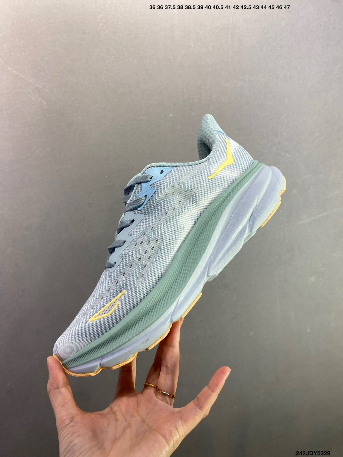 HOKA M CLIFTON 9 New Colorway Mesh Breathable Road Running Shoes--1127896 -6