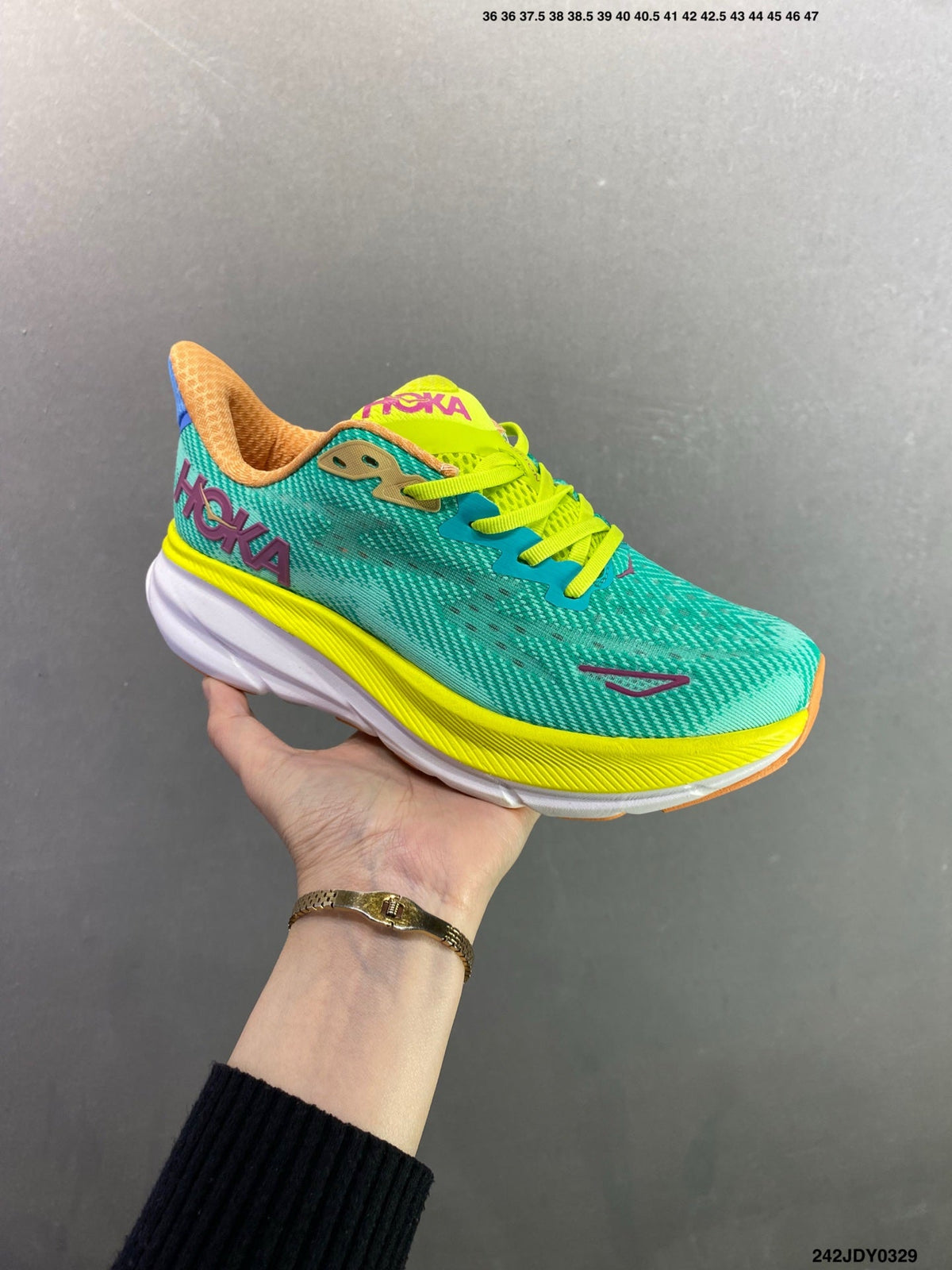 HOKA M CLIFTON 9 New Colorway Mesh Breathable Road Running Shoes--1127896 -12