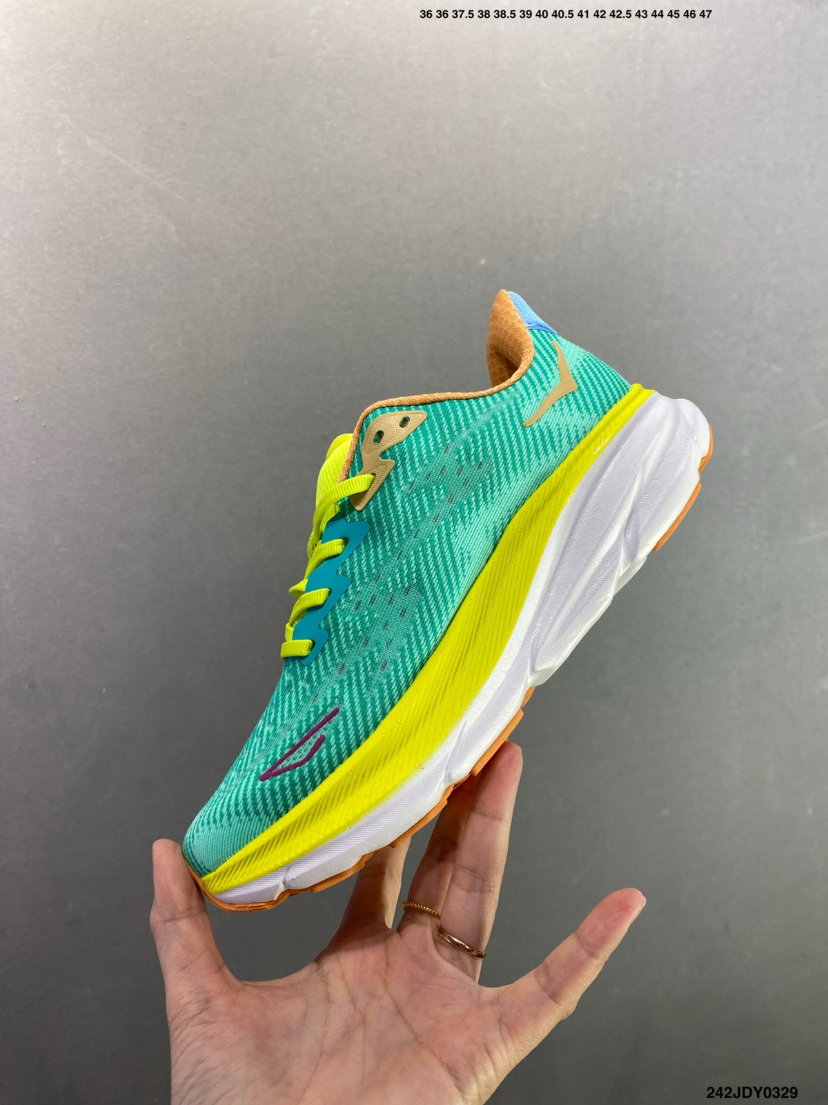 HOKA M CLIFTON 9 New Colorway Mesh Breathable Road Running Shoes--1127896 -12