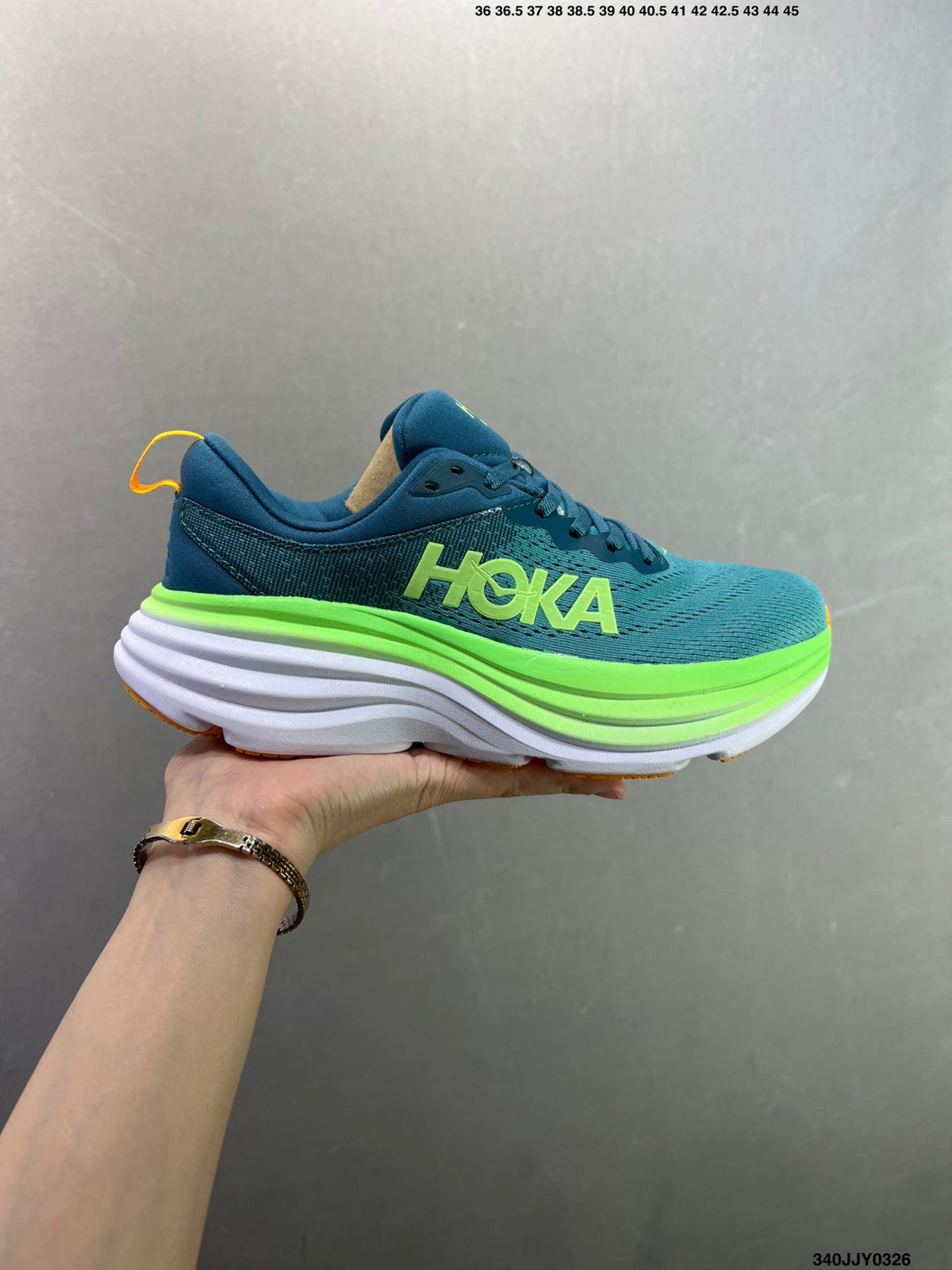 HOKA ONE ONE Bondi 8 Low Thick Sole Lightweight Casual Running Shoes --1127953 -3