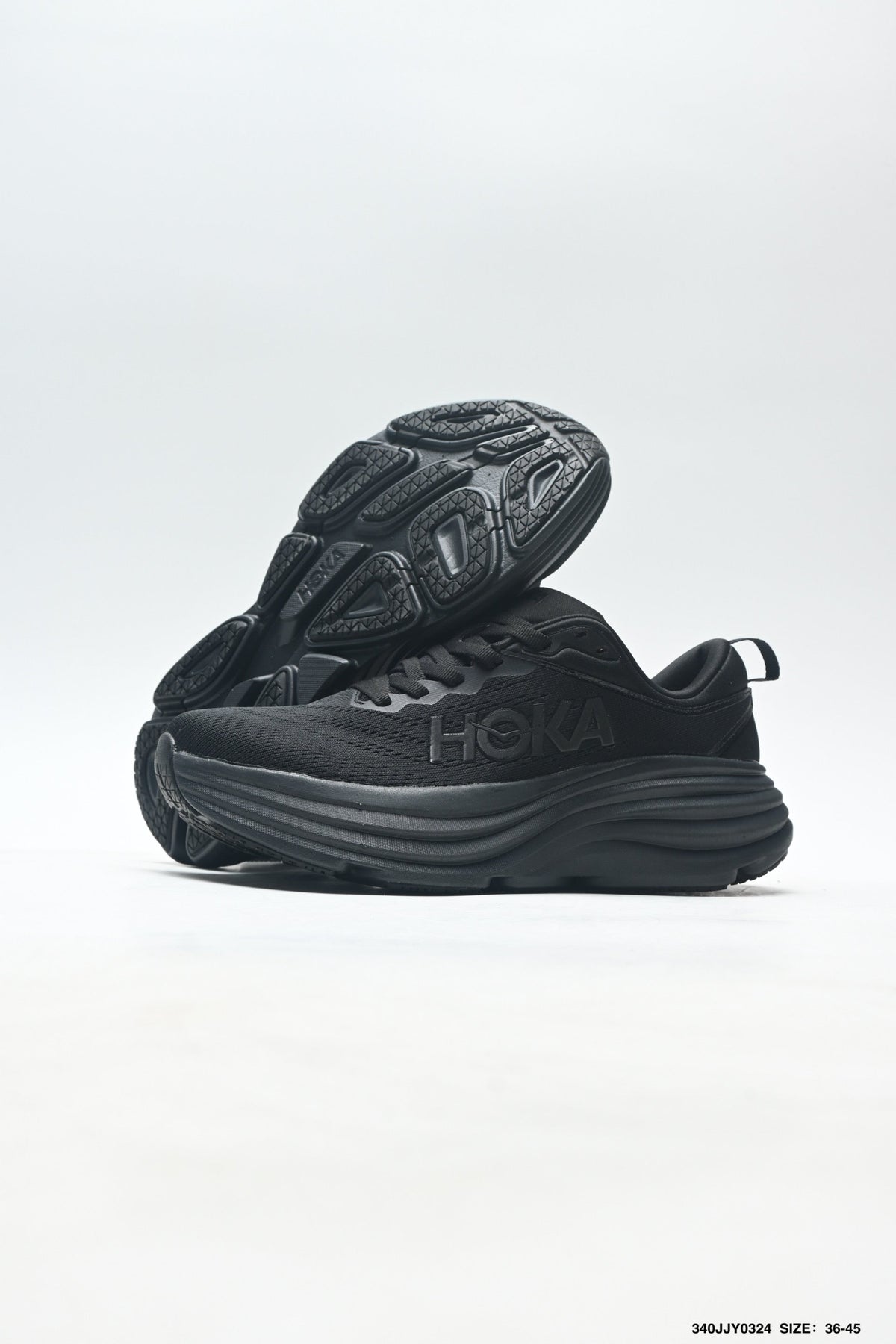 HOKA ONE ONE Bondi 8 Low Thick Sole Lightweight Casual Running Shoes --1127953 -6
